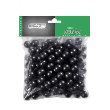 BILLES CAOUTCHOUC RUB68 - CAL.68