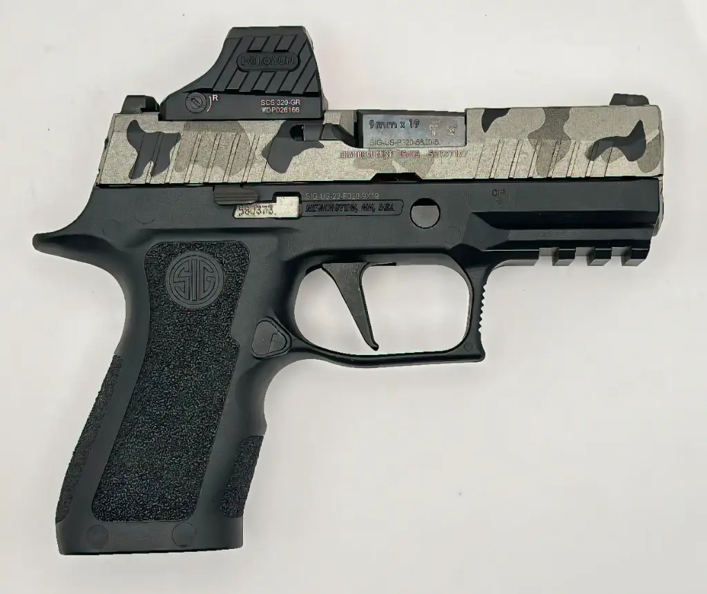 PISTOLET SIG SAUER P320 X COMPACT CHARCOAL MIST - CAL.9x19mm